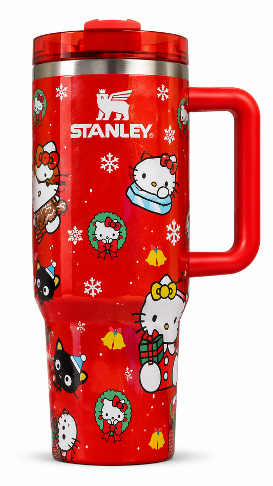 Christmas Kitty Tumbler